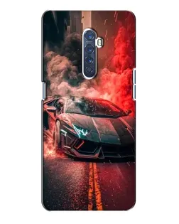 Чохол для OPPO Reno 2 з картинкою «Lamborghini червоний дим» Чохол для OPPO Reno 2 з картинкою «Lamborghini червоний дим»
