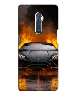 Чохол для OPPO Reno 2 з картинкою «Lamborghini у вогні» Чохол для OPPO Reno 2 з картинкою «Lamborghini у вогні»