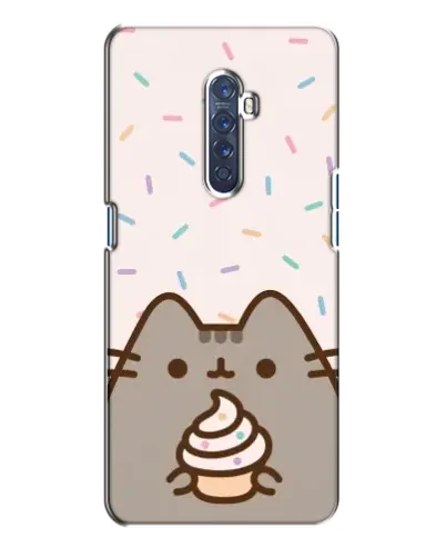 Чехол для OPPO Reno 2 с картинкой «Пушин с кексом»