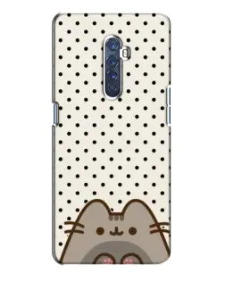 Чехол для OPPO Reno 2 с картинкой «Пушин в горошек»