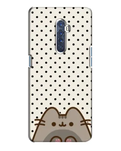 Чехол для OPPO Reno 2 с картинкой «Пушин в горошек»