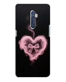 Чохол для OPPO Reno 2 з картинкою «Димчасте серце»