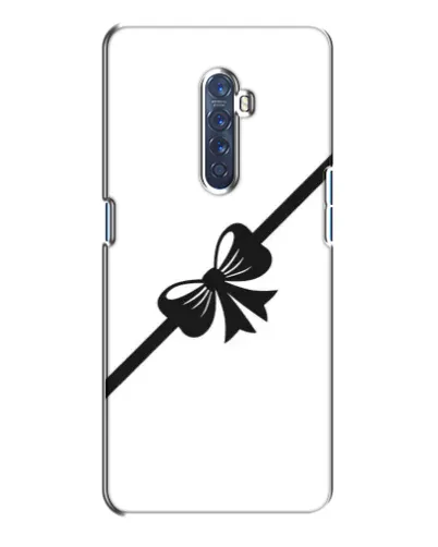 Чохол для OPPO Reno 2 з картинкою «Діагональний бант»