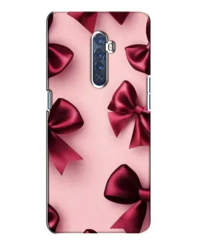 Чохол для OPPO Reno 2 з картинкою «Бордовий атлас»