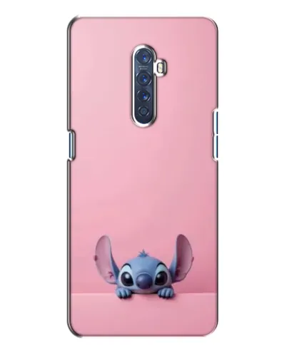 Чехол для OPPO Reno 2 с картинкой «Stitch выглядывает»