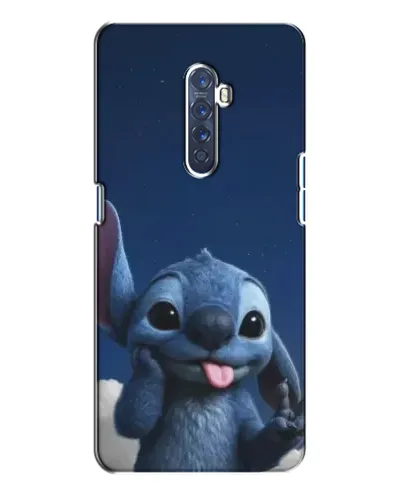 Чехол для OPPO Reno 2 с картинкой «Стич в облаках»