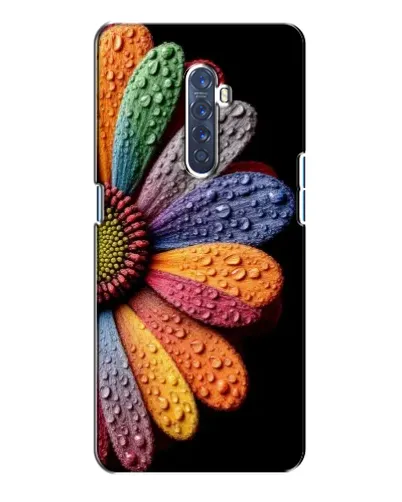 Чехол для OPPO Reno 2 с картинкой «Радужный цветок»
