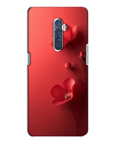 Чехол для OPPO Reno 2 с картинкой «Маковые соцветия»