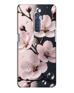 Чохол для OPPO Reno 2 з картинкою «Ніжня сакура та краплі»