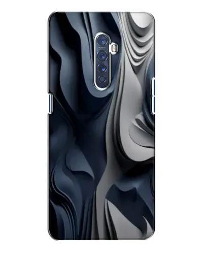 Чехол для OPPO Reno 2 с картинкой «Объемные синие складки» Чехол для OPPO Reno 2 с картинкой «Объемные синие складки»