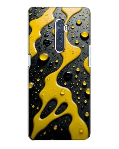 Чехол для OPPO Reno 2 с картинкой «Жидкое желтое золото» Чехол для OPPO Reno 2 с картинкой «Жидкое желтое золото»