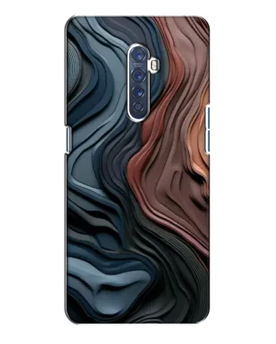 Чехол для OPPO Reno 2 с картинкой «Цветные волны каньона» Чехол для OPPO Reno 2 с картинкой «Цветные волны каньона»