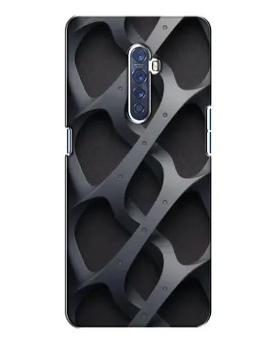 Чехол для OPPO Reno 2 с картинкой «Объемное серое плетение» Чехол для OPPO Reno 2 с картинкой «Объемное серое плетение»