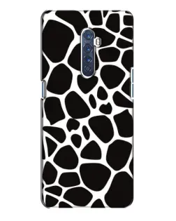 Чехол для OPPO Reno 2 с картинкой «Черно-белый жираф»