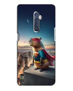 Чохол для OPPO Reno 2 з картинкою «Капі-мен супергерой»