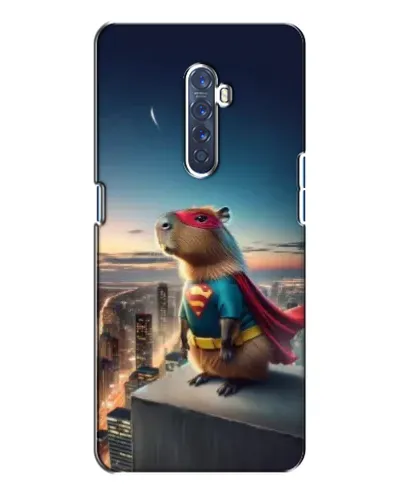 Чохол для OPPO Reno 2 з картинкою «Капі-мен супергерой»