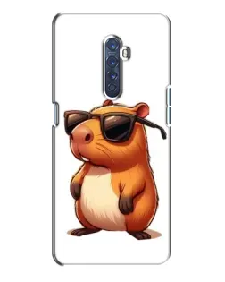 Чохол для OPPO Reno 2 з картинкою «Капібара в окулярах»