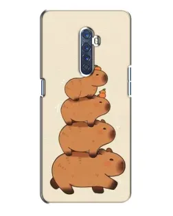 Чохол для OPPO Reno 2 з картинкою «Вежа з капібар»