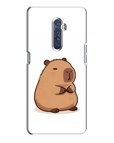 Чохол для OPPO Reno 2 з картинкою «Товстенька капібара»