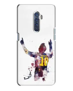 Чехол для OPPO Reno 2 с картинкой «Акварельный Месси Барселона» Чехол для OPPO Reno 2 с картинкой «Акварельный Месси Барселона»