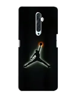 Чехол для OPPO Reno 2Z с картинкой «Jordan Gradient Logo»