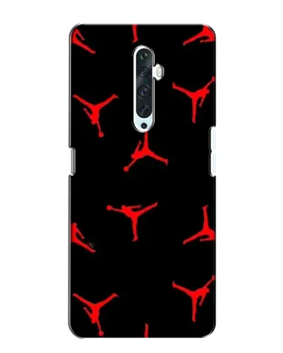 Чехол для OPPO Reno 2Z с картинкой «Jordan Red Pattern» Чехол для OPPO Reno 2Z с картинкой «Jordan Red Pattern»