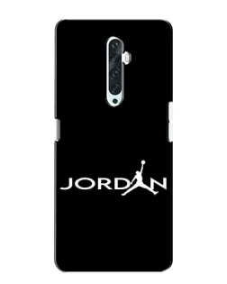 Чехол для OPPO Reno 2Z с картинкой «Jordan White Logo»