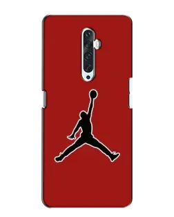 Чехол для OPPO Reno 2Z с картинкой «Jordan Red Back»