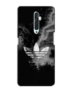 Чехол для OPPO Reno 2Z с картинкой «Абстрактный дым Adidas»