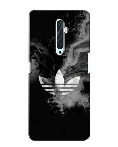 Чехол для OPPO Reno 2Z с картинкой «Абстрактный дым Adidas»