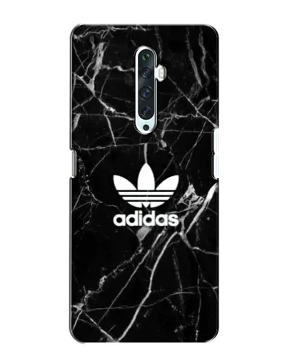 Чехол для OPPO Reno 2Z с картинкой «Белый мрамор Adidas»