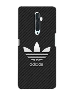 Чехол для OPPO Reno 2Z с картинкой «Adidas Карбоновая текстура»