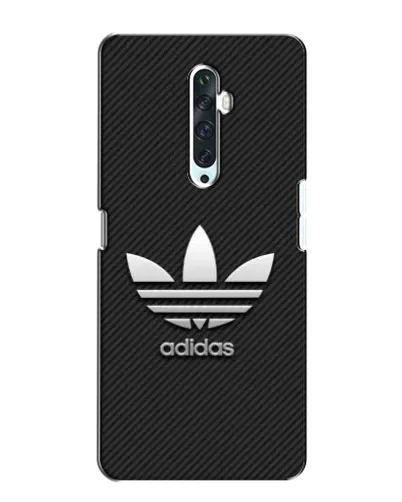 Чехол для OPPO Reno 2Z с картинкой «Adidas Карбоновая текстура»