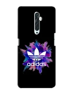 Чехол для OPPO Reno 2Z с картинкой «Взрыв красок Adidas»