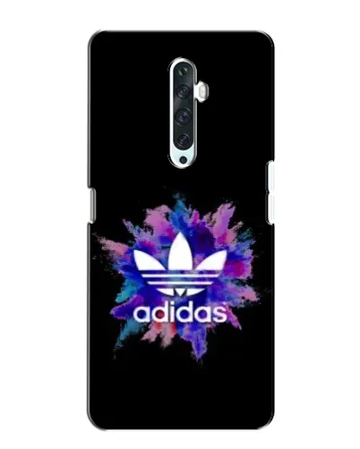Чехол для OPPO Reno 2Z с картинкой «Взрыв красок Adidas»