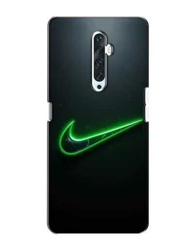 Чехол для OPPO Reno 2Z с картинкой «Неоновый контур Nike» Чехол для OPPO Reno 2Z с картинкой «Неоновый контур Nike»