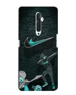 Чехол для OPPO Reno 2Z с картинкой «Спортивный арт Nike»