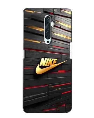 Чехол для OPPO Reno 2Z с картинкой «Золотой Nike на металле» Чехол для OPPO Reno 2Z с картинкой «Золотой Nike на металле»
