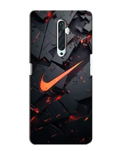 Чехол для OPPO Reno 2Z с картинкой «Nike — эффект разломов» Чехол для OPPO Reno 2Z с картинкой «Nike — эффект разломов»