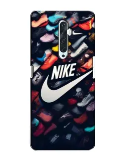 Чехол для OPPO Reno 2Z с картинкой «Коллекция кроссовок Nike»