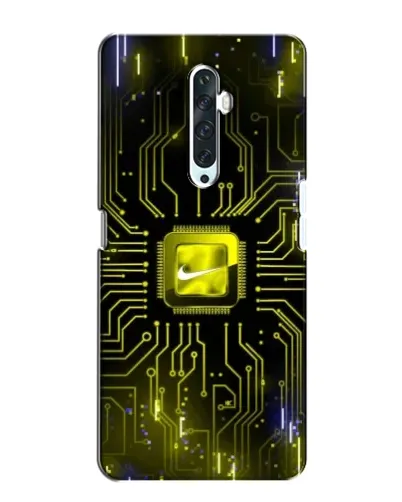 Чехол для OPPO Reno 2Z с картинкой «Nike — золотая искра» Чехол для OPPO Reno 2Z с картинкой «Nike — золотая искра»