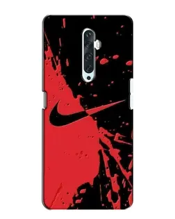 Чехол для OPPO Reno 2Z с картинкой «Красные брызги Nike» Чехол для OPPO Reno 2Z с картинкой «Красные брызги Nike»