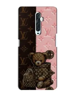 Чехол для OPPO Reno 2Z с картинкой «Мишка в стиле LV»