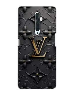 Чехол для OPPO Reno 2Z с картинкой «Кожаная текстура LV»