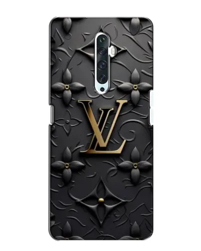 Чехол для OPPO Reno 2Z с картинкой «Кожаная текстура LV»