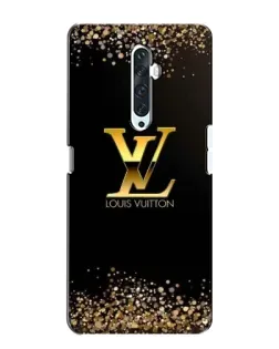Чехол для OPPO Reno 2Z с картинкой «LV — золотые искры»