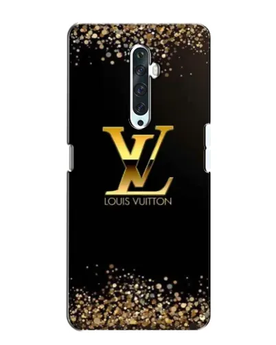 Чехол для OPPO Reno 2Z с картинкой «LV — золотые искры»