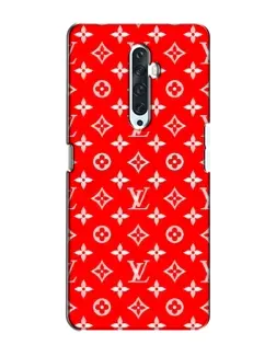 Чехол для OPPO Reno 2Z с картинкой «Яркий паттерн LV»