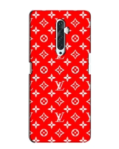Чехол для OPPO Reno 2Z с картинкой «Яркий паттерн LV»