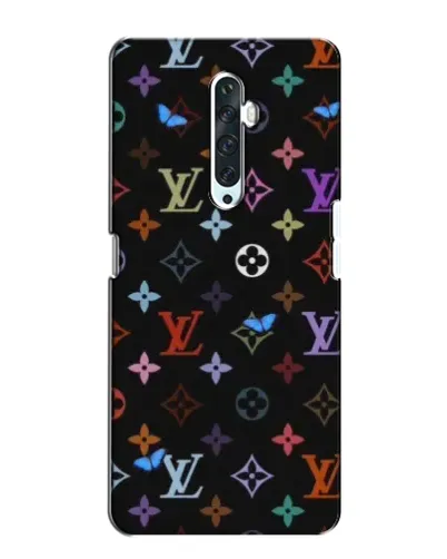 Чехол для OPPO Reno 2Z с картинкой «Цветная монограмма LV»